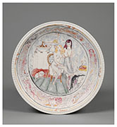 Jules Pascin Limoge plate painted by Pascin 1910
